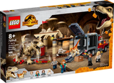 Lego Jurassic World Dominion T. Rex & Atrociraptor Dinosaur Breakout 76948 - Retired Kit