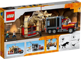 Lego Jurassic World Dominion T. Rex & Atrociraptor Dinosaur Breakout 76948 - Retired Kit