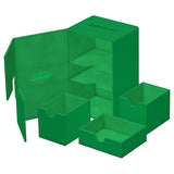 Ultimate Guard - Twin Flip n Tray 160+ Xenoskin - Monocolor Green