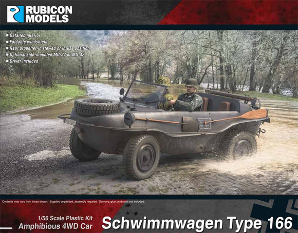 Rubicon Models 280080 - Schwimmwagen Type 166 - 10% Off