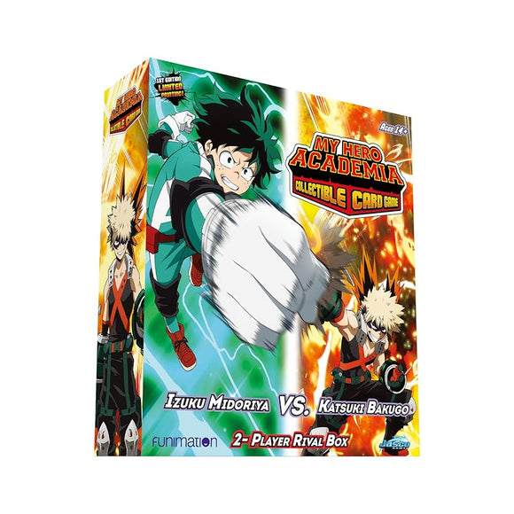 My Hero Academia CCG 2-Player Rival Deck | Izuku Midoriya and Katsuki Bakugo 20% Off