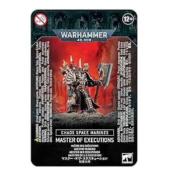 Chaos Space Marines Master of Executions 20% Off (Applied at checkout)