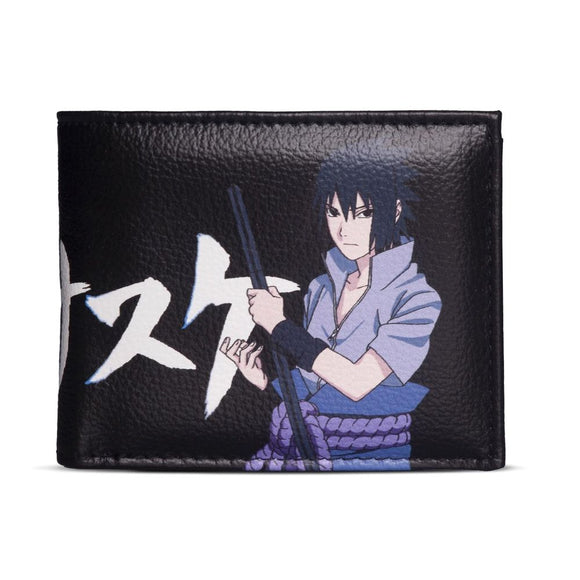 Difuzed Naruto Shippuden Slider Bifold Wallet - Black