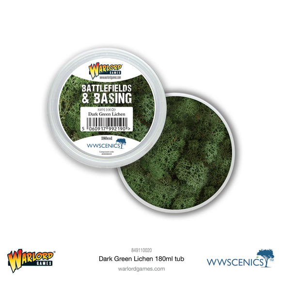 Warlord Games  Battlefields & Basing: Dark Green Lichen (180ml)