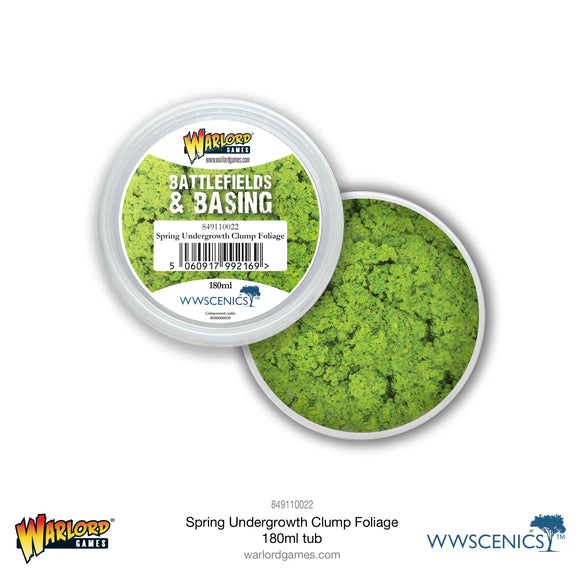 Warlord Games Battlefields & Basing: Spring Undergrowth Clump Foliage (180ml)