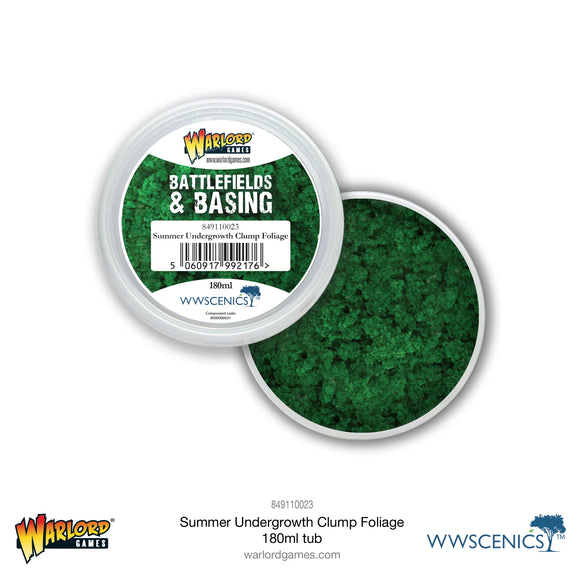 Warlord Games  Battlefields & Basing: Summer Undergrowth Clump Foliage (180ml)