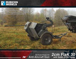 Rubicon Models 280109 2cm FlaK 30 with SdAh 51/52 - 10% Off
