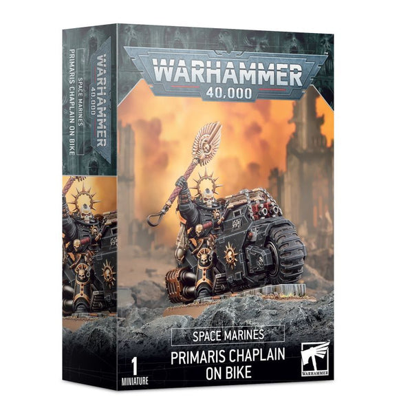 Space Marines Primaris Chaplain on Bike 20% Off