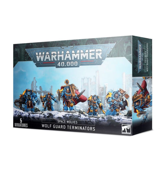 Space Wolves Wolf Guard Terminators 20% Off (Applied at checkout) Retired Kit