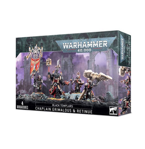 Black Templars Chaplain Grimaldus & Retinue 20% Off (Applied at checkout)