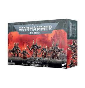 Chaos Space Marines Terminator Squad 20% Off