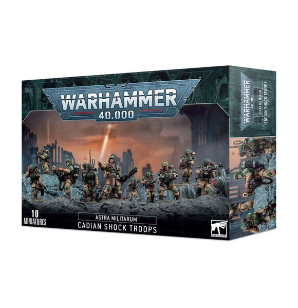 Astra Militarum Cadian Shock Troops 20% Off (Applied at checkout)
