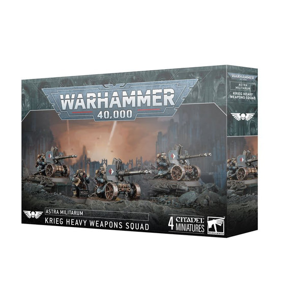 ASTRA MILITARUM: KRIEG HEAVY WEAPONS SQUAD 20% Off (Applied at checkout)