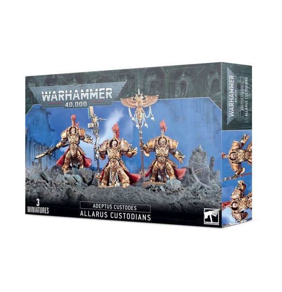Adeptus Custodes - Allarus Custodians/ Shield-Captain in Allarus Terminator Armour/ Vexilus Praetor in Allarus Terminator Armour 20% Off