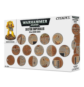 Sector Imperialis 32mm Round Bases 20% Off (Applied at checkout)
