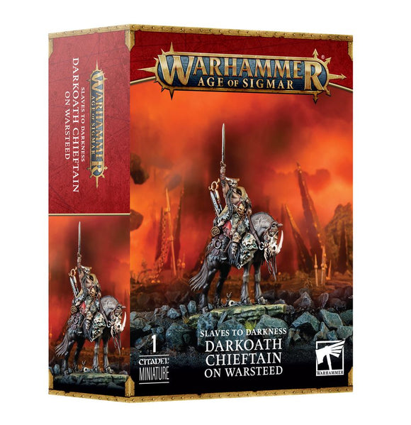 SLAVES TO DARKNESS: DARKOATH CHIEFTAIN ON WARSTEED 20% Off