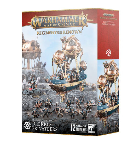 KHARADRON OVERLORDS: DREKKI'S PRIVATEERS 20% Off (Applied at checkout)