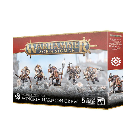 KHARADRON OVERLORDS: VONGRIM HARPOON CREW 20% Off (Applied at checkout)