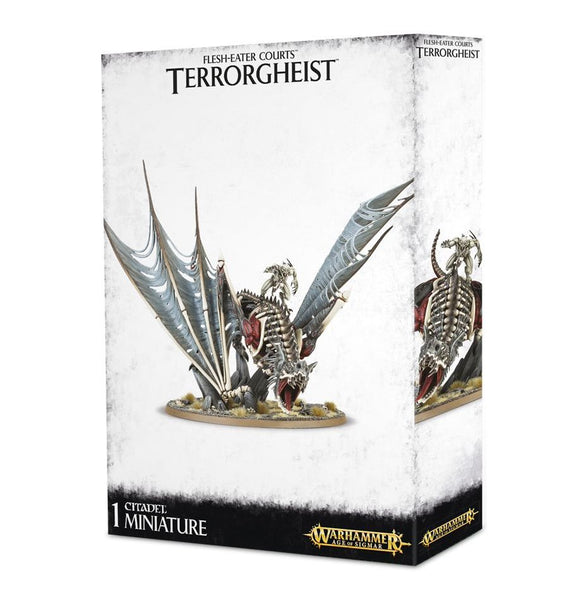 Flesh-Eater Courts Terrorgheist /Abhorrant Ghoul King on Royal Zombie Dragon/ Royal Zombie Dragon / Abhorrant Ghoul King on Royal Terrorgheist  (Online Exclusive) 10% Off