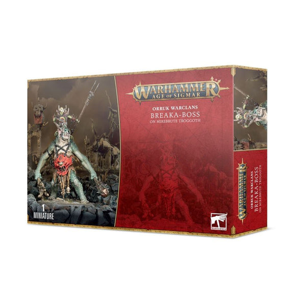 Orruk Warclans Breaka-boss on Mirebrute Troggoth 20% Off