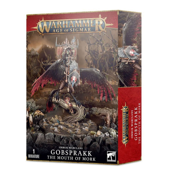 Orruk Warclans  Gobsprakk, The Mouth of Mork/ Killaboss on Corpse-rippa Vulcha 20% Off