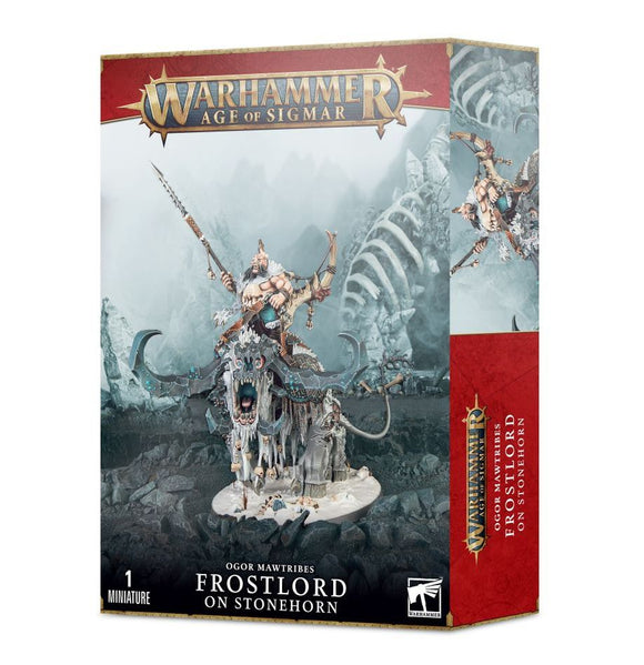 Ogor Mawtribes Frostlord on Stonehorn / Huskard on Stonehorn / Stonehord Beastriders 20% Off