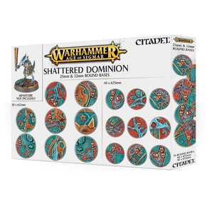 Citadel Shattered Dominion 25mm & 32mm Round Bases 20% Off
