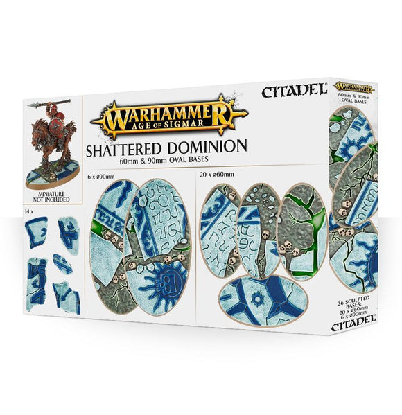 Citadel Shattered Dominion 60 & 90mm Oval Bases 20% Off