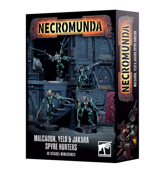 Necromunda Malcadon, Yeld, and Jakara Spyre Hunters 20% Off