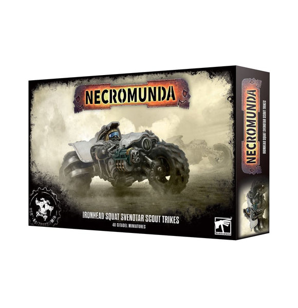 Necromunda Ironhead Squat Svenotar Scout Trikes 20% Off (Applied at checkout)