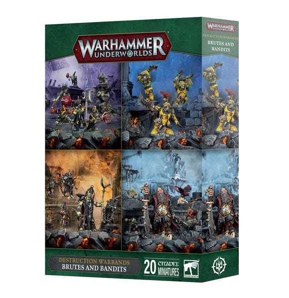 Warhammer Underworlds Destruction Warbands: Brutes and Bandits 20% Off
