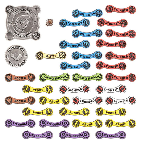 Blood Bowl: Official Game Tokens (Online Exclusive) 10% Off Preorder 15/11/25