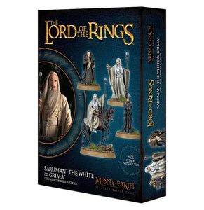 Middle-Earth Battle Strategy Game - Saruman the White & Gríma 20% Off