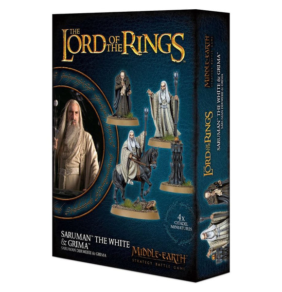 Middle-Earth Battle Strategy Game - Saruman the White & Gríma 20% Off