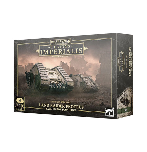 Legions Imperialis:  Legiones Astartes Land Raider Proteus Explorator Squadron 20% Off