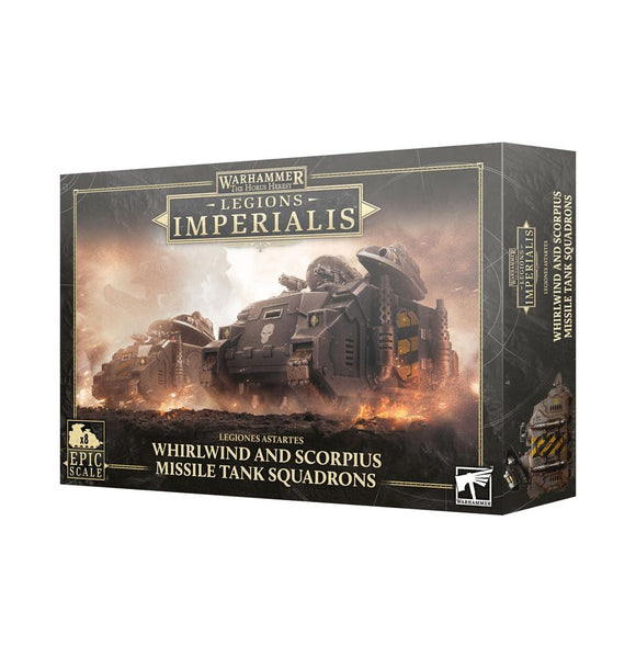 Legions Imperialis: Whirlwind and Scorpius Missile Tank Squadrons 20% Off