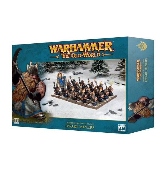 DWARFEN MOUNTAIN HOLDS: DWARF MINERS 20% Off