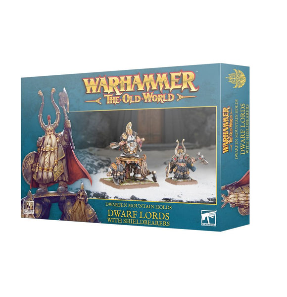 Dwarfen Mountain Holds: DWARF LORDS WITH SHIELDBEARERS 20% Off