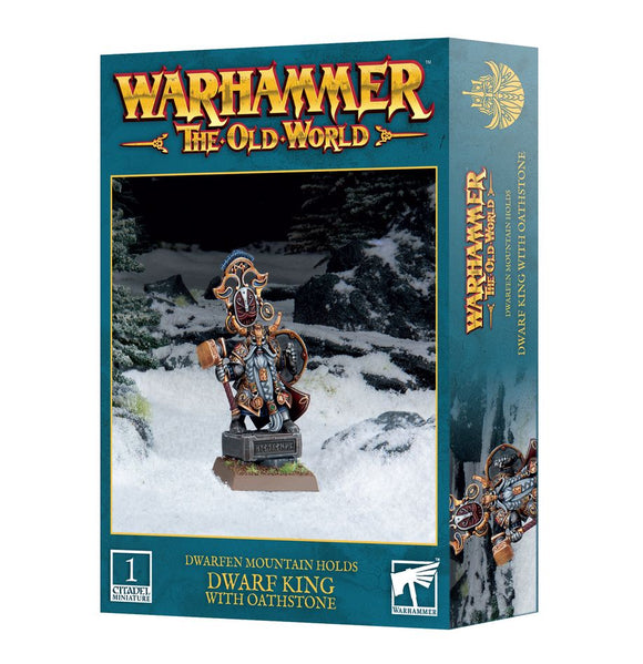 DWARFEN HOLDS: DWARF KING WITH OATHSTONE 20% Off