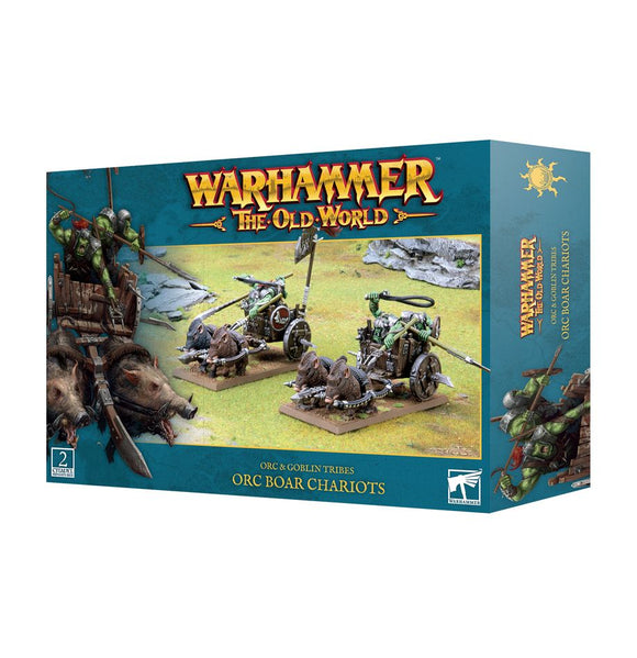 ORC & GOBLIN TRIBES: ORC BOAR CHARIOTS 20% Off
