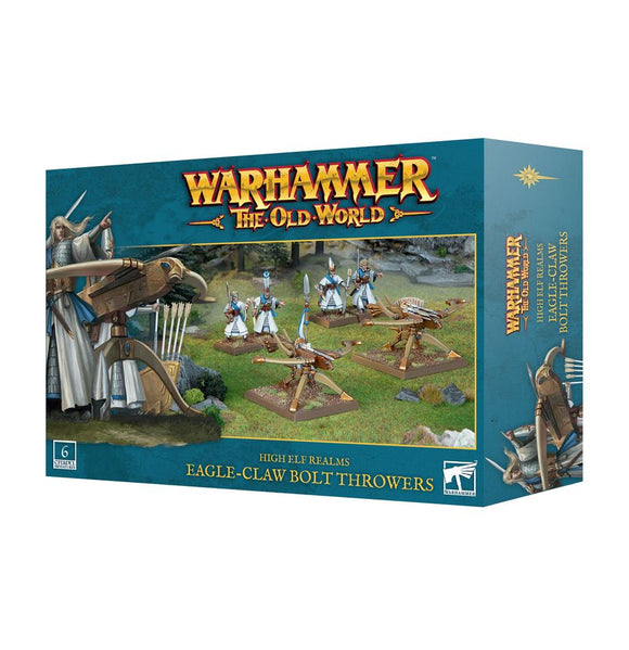 HIGH ELF REALMS:EAGLE CLAW BOLT THROWERS 20% Off (Applied at checkout)