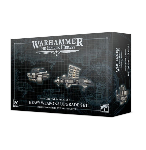 The Horus Heresy Heavy Weapons Upgrade Set - Missile Launchers and Heavy Bolters 20% Off (Applied at checkout)