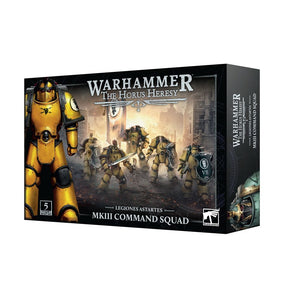 The Horus Heresy Legion Astartes MKIII Command Squad 20% Off