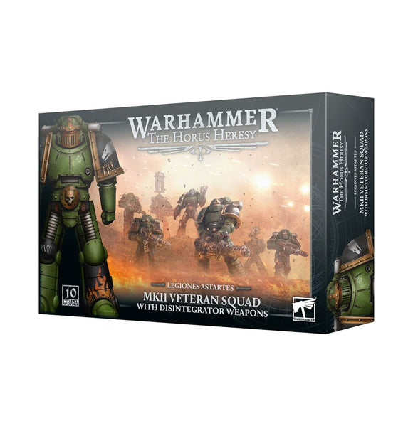 THE HORUS HERESY MKII Veteran Squad with Disintegrator Weapons (ONLINE EXCLUSIVE) 10% OFF