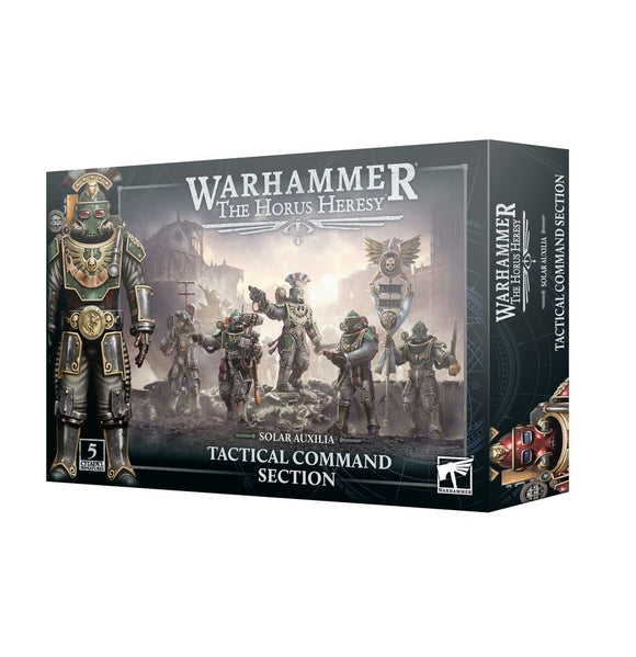 The Horus Heresy Solar Auxilia Tactical Command Section 20% Off
