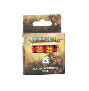 AGE OF SIGMAR: BLADES OF KHORNE DICE 20% Off (Applied at checkout)