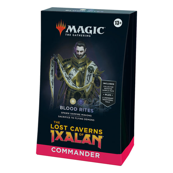 Magic The Gathering The Lost Caverns Of Ixalan - Blood Rites Commander Deck 10% Off