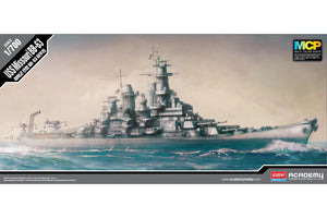 Academy Hobby Models 14222 1/700 USS Missouri BB-63 Battleship MCP Edition Scaled Plastic Model Kit