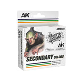 AK Interactive SECUNDARY COLORS – INK SET