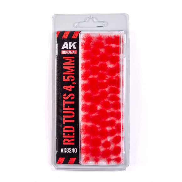 AK Interactive RED WARGAME TUFTS 4,5mm
